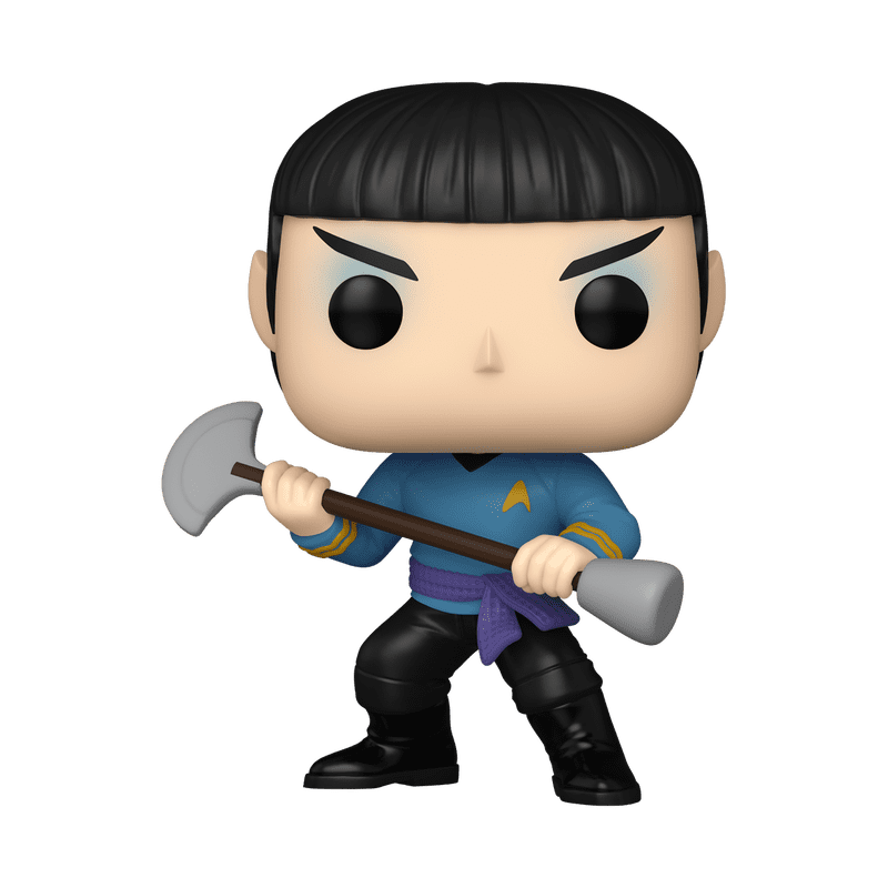 Funko Pop! Television: Star Trek - Spock with Vulcan lirpa Vinyl Figure