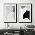 thumbnail image 2 of SET DE 2 CUADROS DECORATIVOS ELABORADOS TOTALMENTE A MANO LUNE ART GALLERY Pinturas Black & White hechas totalmente a mano, 2 of 3