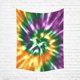 thumbnail image 1 of Tapiz de Pared ABPHQTO Tie Dye Otoño Morado Verde Dorado 150x200 cm, 1 of 2