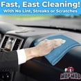 thumbnail image 3 of Pro Grade, Never Scratch 16x16 Microfiber Towel 6 Pk. Absorbent Cleaning and Polishing Towels for Car, Kitchen, Bathroom. Best Duster Cloth, Shop Rag or Buffing Pad, Lint Free, Machine Washable, 3 of 8