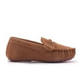 thumbnail image 3 of kkdom Boy Girl Loafer Slip-On Dress Shoes Kid Brown 13.5 Little Kid, 3 of 6