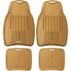 Michelin 4PC Rubber Mats, Tan
