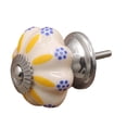 thumbnail image 3 of Perilla de Cerámica Clásica para Muebles, Armario, Cajón, es Flor, 3 of 4
