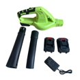 thumbnail image 2 of Soplador de hojas,Soplador de hojas portátil inalámbrico con enchufe estadounidense,Soplador eléctrico inalámbrico,ligero y portátil.,Limpieza de polvo ergonómica,potente y, 2 of 8
