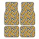 thumbnail image 1 of Fotbe Cow Print Sunflower Juego de 4 Tapetes para Auto con Estampado – Alfombrillas de Goma Reforzada, Diseño Antideslizante, Protección para Todo el Año – Vehículos, Autos, Camionetas y SUVs, 1 of 7