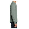 thumbnail image 3 of Mafoose Mens Long Sleeve Essential T-Shirt Stonewashed Green Small, 3 of 6
