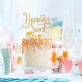 thumbnail image 4 of Decoración para tartas Goilpanitdia Hevean Sent Angel Baby Shower, 4 of 7