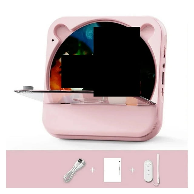 Portable CD Player KC-818 Stereo Playback Bluetooth 5.1 Built-ln 2000mAH Battery ,Bluetooth Transmitter 5.0