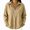 a01Khaki, variant on Womens Long Sleeve Half Zip Tops with Pockets Casual V Neck Collared Work Shirts Lightweight Casual Loose Fit Tunic Tops Pink S