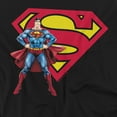 thumbnail image 2 of Superman T-Shirt Superman & Logo Unisex Graphic Tee For Men & Women, 2 of 7