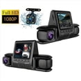 thumbnail image 2 of 2X Cámara DVR para Automóvil Lente de 3 Cámaras Cámara DVR para Automóvil de Doble Lente 1080P HD Cámara de Tablero Grabadora de Video Monitoreo de Estacionamiento 24 Horas Dashcam, 2 of 8