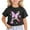 Black, variant on Suilloe Toddler Girls T Shirts Butterfly Printed Short Sleeved Round Neck Multicolor Tee Kids Girls Lovely Casual Home School Daily Wear T Shirts,12 -13 Years