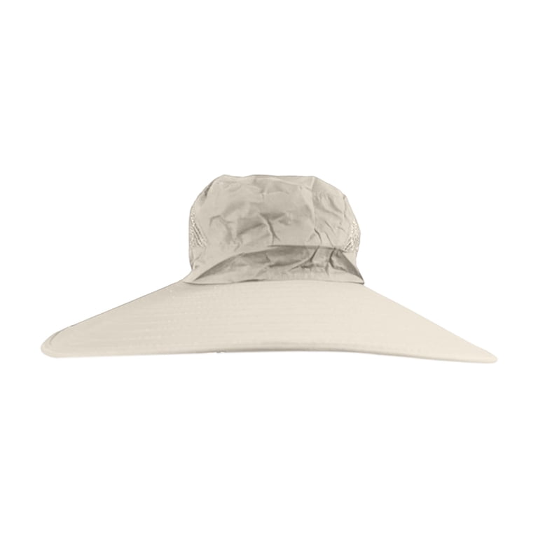 Wdgfv Men Wide Brim Sun Hats UPF50+ Waterproof Breathable  display picture 3