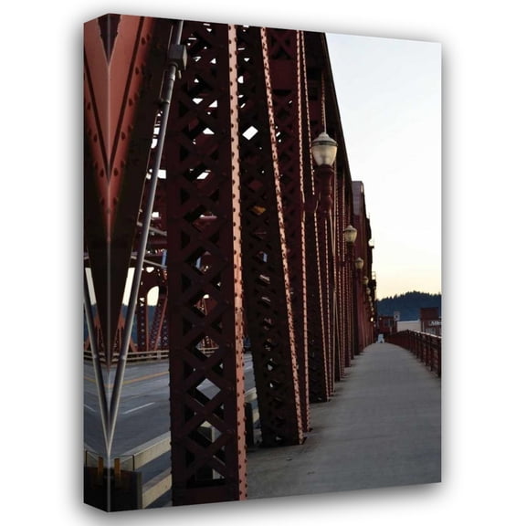 Brian Moore 13x18 Gallery Wrapped Canvas Wall Art Titled - Bridge Walk