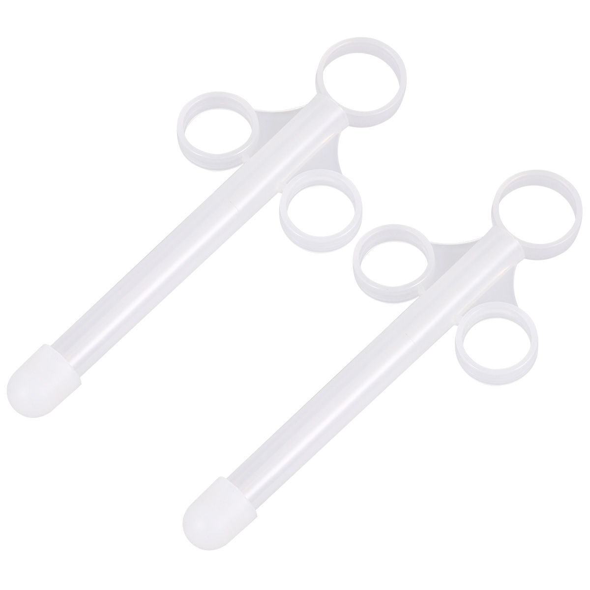 Buy OUNONA 1 Pair Lubricating Oil Injectors Simple Lube Propellers Lube Syringes Sexual Lubes
