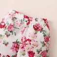 thumbnail image 5 of TOWED22 Baby Girls Sweet 2 Piece Summer Outfits Sleeveless Tank Top Shirts and Shorts Adorable Casual Sets(Pink,3-6 M), 5 of 6