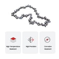 thumbnail image 3 of Chaîne pour Tronçonneuse Électrique de 8 Pouces Accessoires de Remplacement Universels, 3 of 7