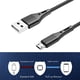 thumbnail image 5 of Inteprter Cable de carga Cable USB tipo C rápido Cable de datos Nylon trenzado Móvil Type9 NO9, 5 of 6