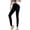 Black, variant on Sevpuikl Women Butt Lifting Leggings High Waist Seamless Gym Running Tummy Control Yoga Pants Solid Color