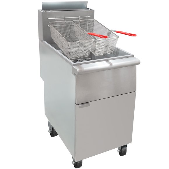 5O7O 5GF5-P-C Gas Fryer - (1) 70 lb Vat, Floor Model, Liquid Propane