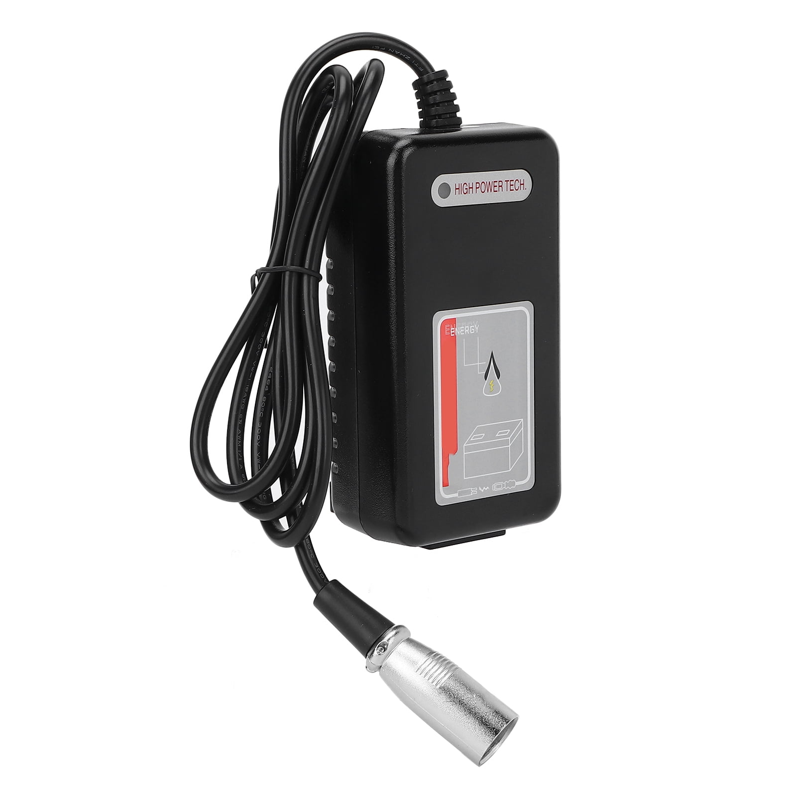 Electric Scooter Charger, ABS Material Wheelchair Charger 24 Volt Short