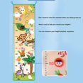 thumbnail image 5 of Fruit pattern Touch High Carpet Games Regla de altura Guardería Animal/Fruta Calcomanías de pared, 5 of 5