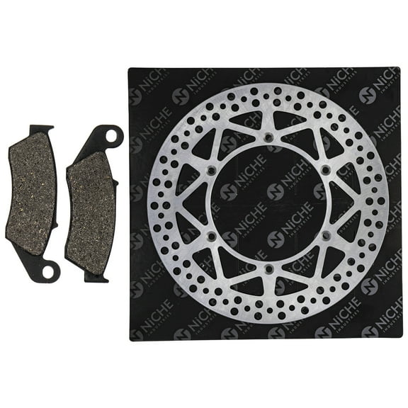 Niche Front Left Brake Rotor Pad Semi Metallic Kit for Yamaha YZ426F Motorcycle MK1006509