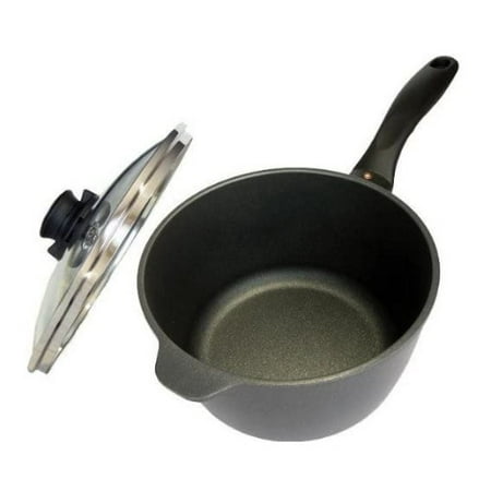 

Swiss Diamond 3.2 Qt (8 ) Nonstick Saucepan with Lid | HD Classic