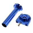 thumbnail image 3 of Minkissy 1Pack 6 Inch Blue Throttle Handle Grip For Motorcycle Ensures Smooth Operation, 3 of 3