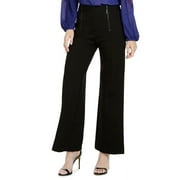 Nanette Lepore Women's Knit Wide Leg Pants Black Size 8