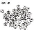 thumbnail image 3 of Unique Bargains Self -Clinching Nuts,#6-32x0.12-Inch Stainless Steel Rivet Nut Round Head Steel Metal Sheet Mounting Fastener 50pcs, 3 of 5
