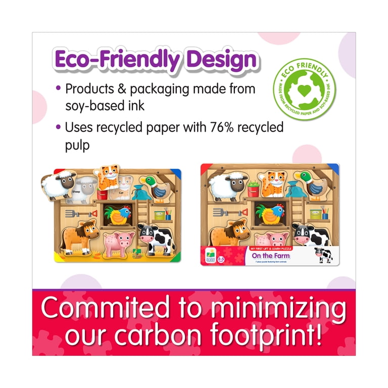 The Learning Journey My First Farm Puzzle - 7 Pcs, Eco-Friendly