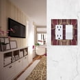 thumbnail image 5 of Yayeee Rocker Switch Wall Plate 1-Gang 4.6"x2.9" Home Decorative Outlet Cover, Gold Abstract Pattern, 5 of 6