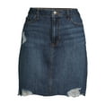 Time and Tru Women's Mini Denim Skirt