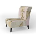 thumbnail image 2 of Designart "Elegance II Pink" Upholstered Shabby Chic Accent Chair - Arm Chair, 2 of 5