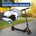 thumbnail image 6 of SANOPY Electric Scooter for Kids Ages 6-14, Adjustable Height & Speed, Powered E-Scooter with Speeds of 10 MPH, 80 mins Ride Time, Colorful Rainbow Lights, Foldable Scooter for Boys & Girls, 6 of 8