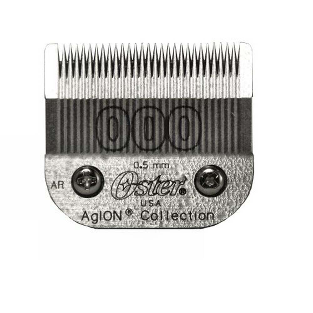 Oster Replacement 000 Blades 76 Clipper (1/50 inch/0.5mm) 76918026