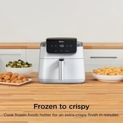 Ninja Air Fryer Pro XL 5-Qt, 3-in-1, 400°F Air Crisp Technology, Nonstick Crisper Plate, AF140WMWH White