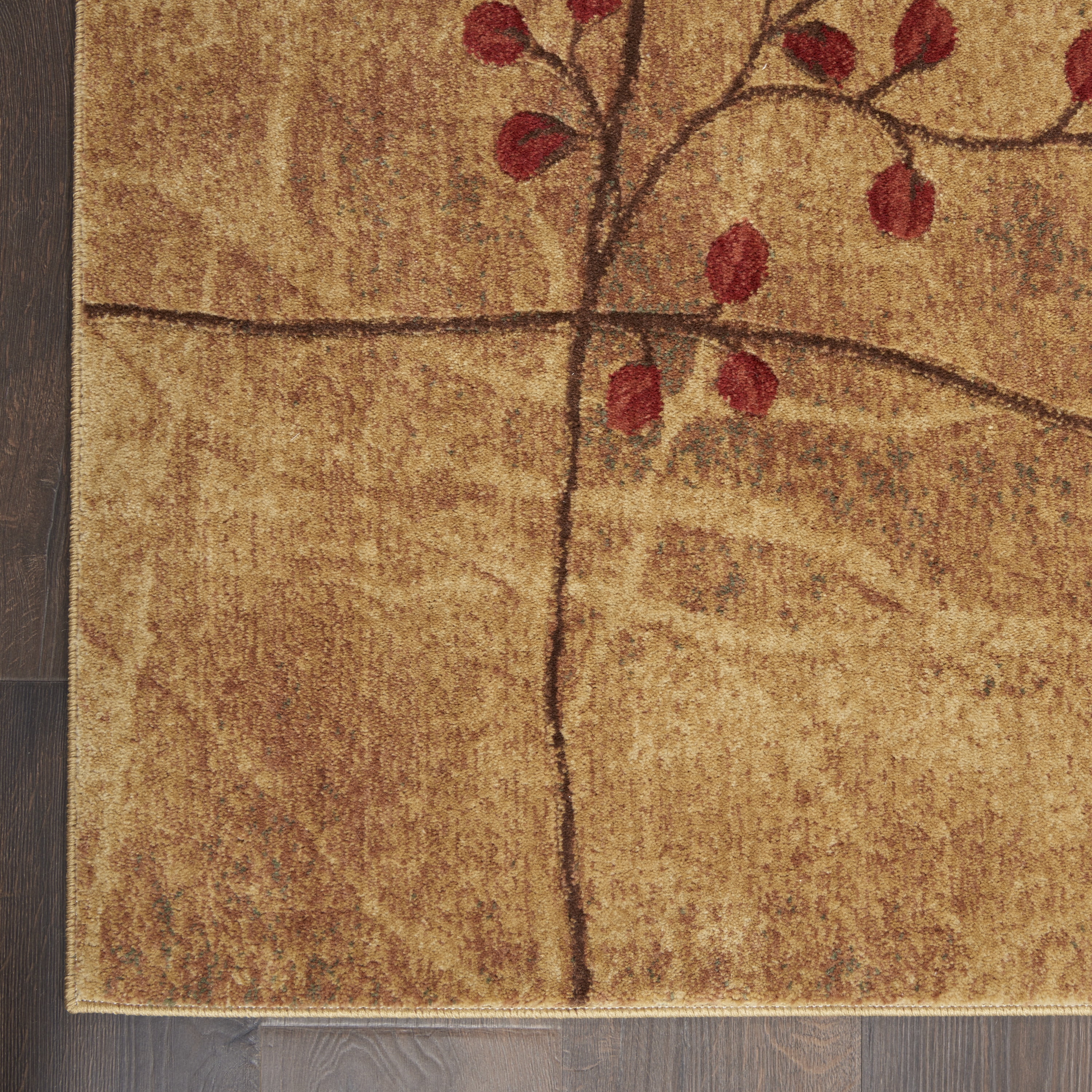 Nourison Somerset Nature Latte 5'3" x 7'5" Area Rug, (5x7)
