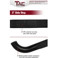 thumbnail image 3 of TAC Side Steps for 1999-2004 Jeep Grand Cherokee 4 Door 3" Black Side Bars Nerf Bars Running Boards, 3 of 5