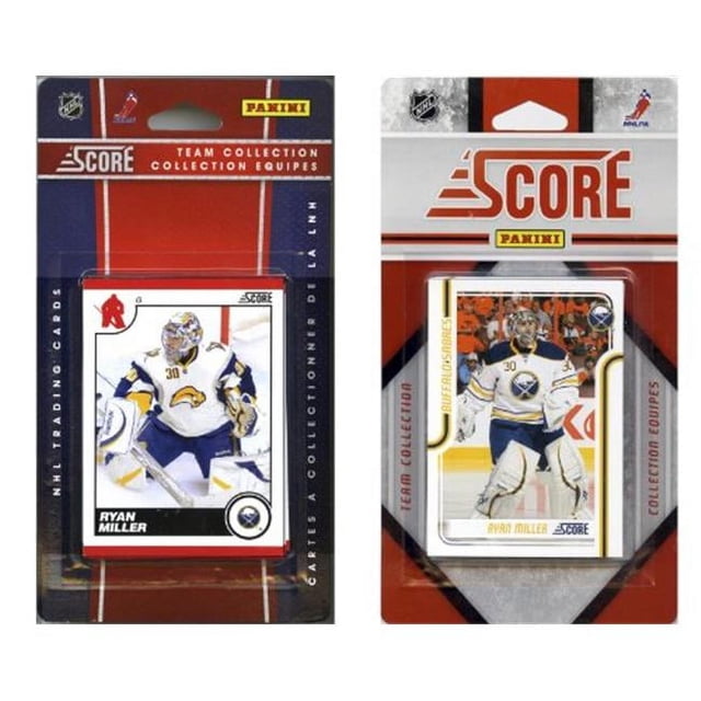 C & I Collectables SABRES2TS LNH Buffalo Sabres sous Licence Partition 2 Ensembles d'Équipe