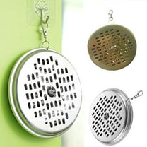 harmtty Mosquito Coil Box Quick Release Buckle Easy to Clean Mosquito Incense Burner Ash Collecting Tray Daily Use,Random Color