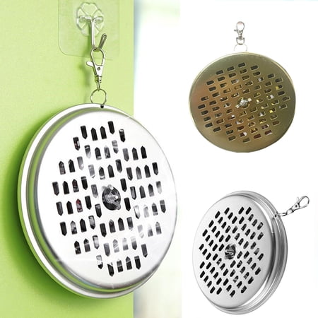 Quick Release Buckle Mosquito Coil Box with Easy-to-Clean Ash Collecting Tray for Daily Use