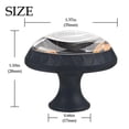 thumbnail image 4 of 4 Pcs Halloween Black Cat Knobs for Kitchen Cabinet Cupboard Dresser Bookcase Drawer Pulls Handles Round Home Decor, 4 of 8