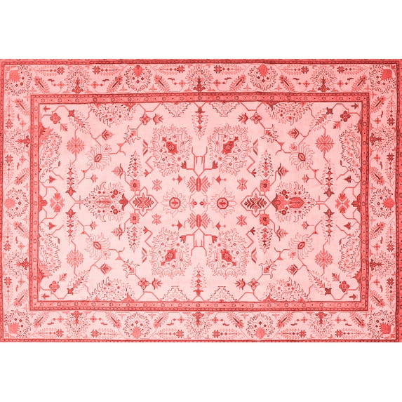 Ahgly Company Indoor Rectangle Persian Red Traditional Area Rugs, 2' x 4'
