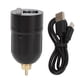 thumbnail image 1 of Fuente de alimentación inalámbrica para tatuajes, profesional, recargable, pantalla digital, batería para tatuajes de 1700 mAh, color negro, 1 of 15