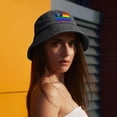 thumbnail image 6 of Pride Rainbow LGBT Flag of Oregon Bucket Hat for Women Men Outdoor Sun Hat Summer Beach Travel Fishing Cap, 6 of 8