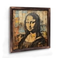 thumbnail image 7 of Mona Lisa Wood Pallet Art Wooden Sign Wall Plaque - Vintage Art Decoration, Wall Decoration - Ideal Gift For Home Decoration, Living Room, Bathroom, Bedroom, Garden, Dining, Bar, Cafe, Festival Par, 7 of 7