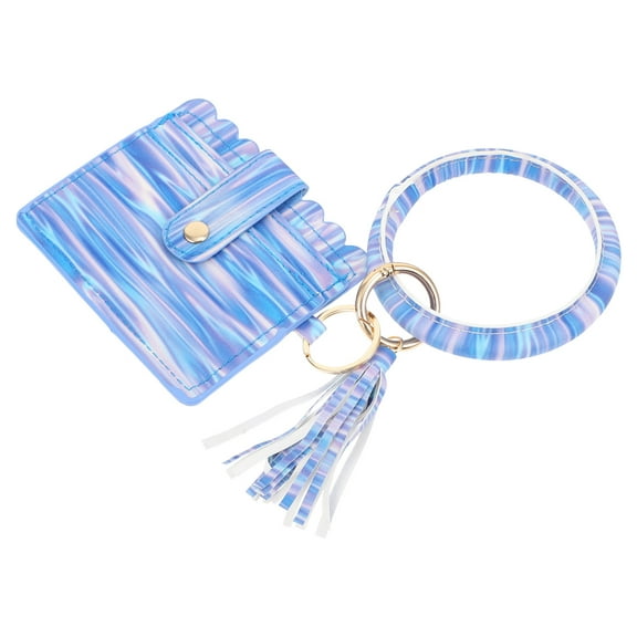 unbranded Key Fob Pendant Unique Design Keychain Miss 12X10X2CM Blue