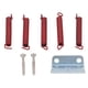 thumbnail image 3 of Guitar Tremolo Bridge Springs Guitar Tremolo Bridge Springs Replacement Noiseless Tight for Accurate Instruments ANGGREK Otros, 3 of 8
